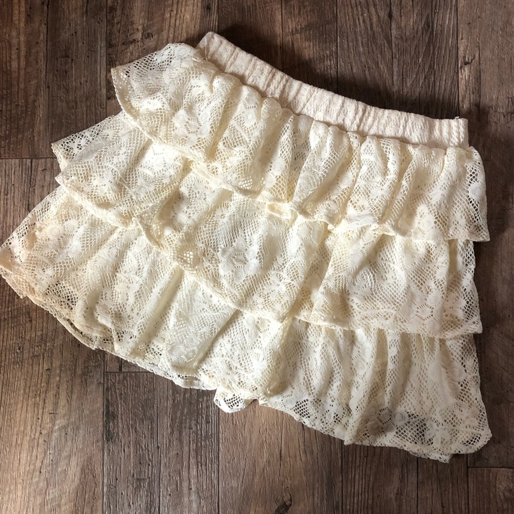 Cute Cream Skirt